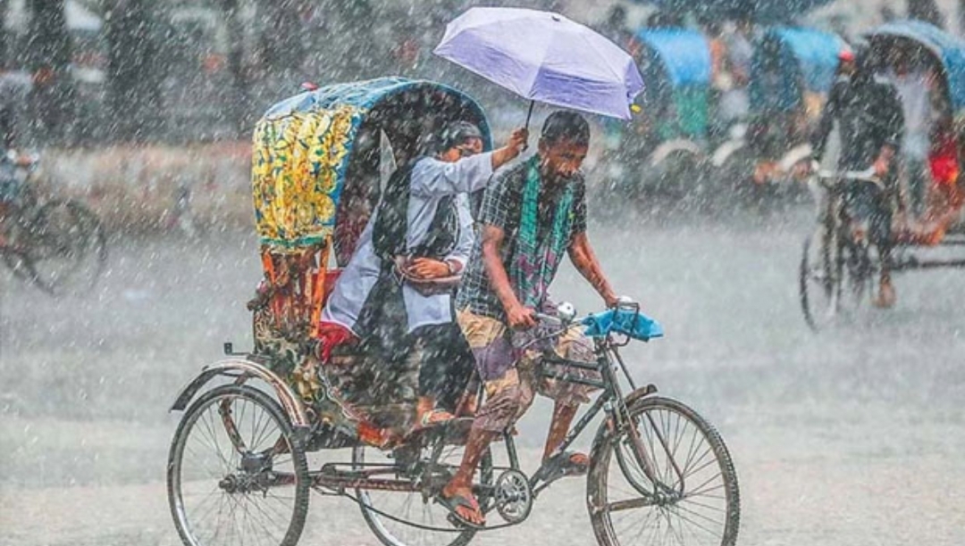 দেশের ২৯ জেলায় টানা সাতদিন বৃষ্টিপাতের পূর্বাভাস