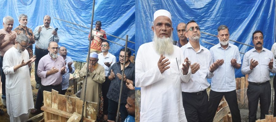 সিলেট মেট্রোপলিটন চেম্বারের নিজস্ব ভবনের ভিত্তিপ্রস্তর স্থাপন