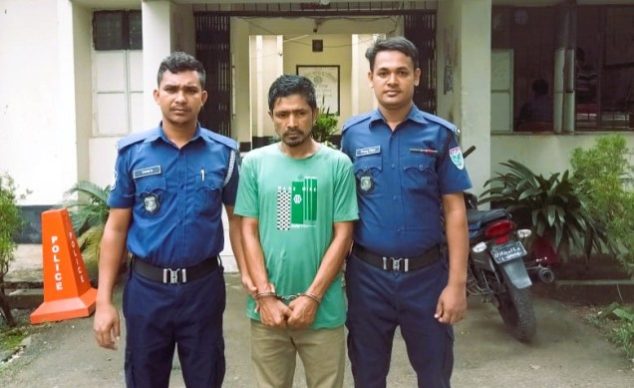 তাহিরপুরে সাবেক ইউপি সদস্য আহসান গ্রেফতার