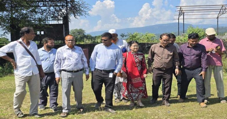 ভোলাগঞ্জ স্থলবন্দর পরিদর্শনে ভারতীয় সহকারী হাইকমিশনার