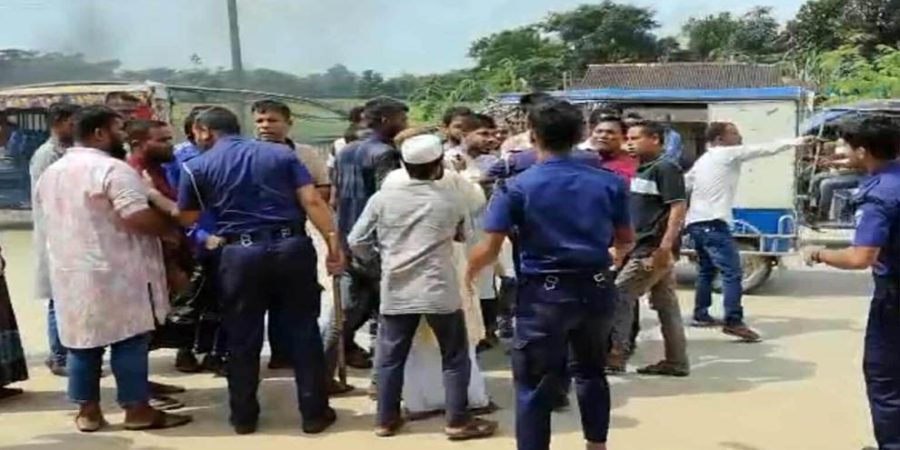 কোম্পানীগঞ্জে চেকপোস্টে হামলা, ৫ পুলিশ সদস্য আহত