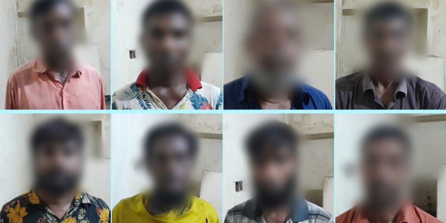 সিলেটে পুলিশী অভিযানে ৮ জুয়াড়ী আটক
