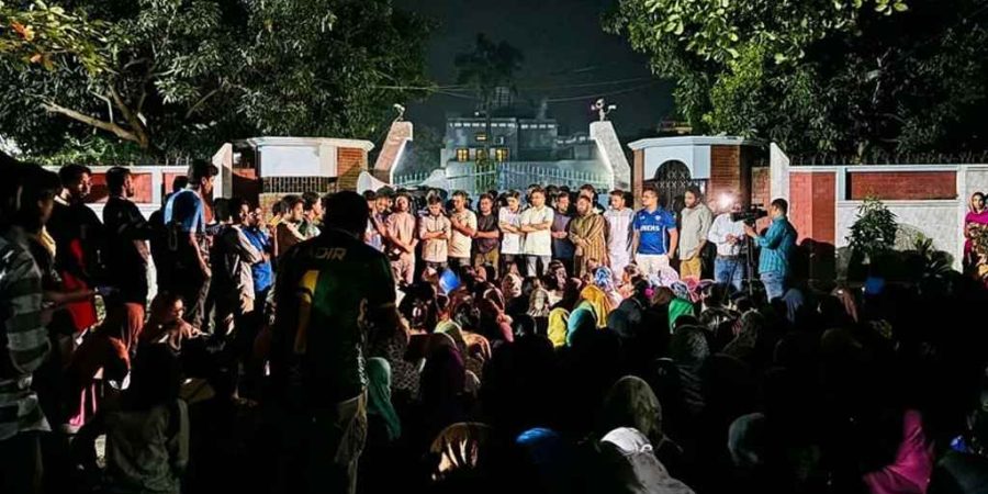 রাবি সুইমিংপুলে শিক্ষার্থীর মৃত্যু, বিক্ষোভে উত্তাল ক্যাম্পাস