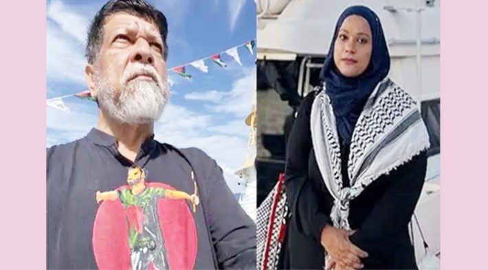 মানবতার ডাকে শহিদুল আলম ও সিলেটের কন্যা রুহি