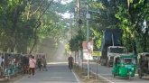 শাবিপ্রবি’র সবুজ ক্যাম্পাস এখন ধুলায় ধূসর, দূর্ভোগে শিক্ষার্থীরা
