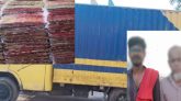 সিলেটে ৫০৭১ পিস ভারতীয় শাড়ীসহ দুই চোরাকারবারী গ্রেপ্তার