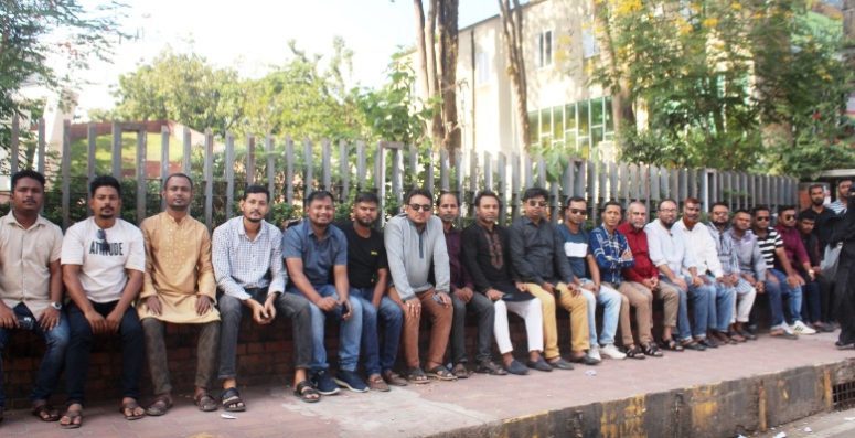 আওয়ামীলীগের নৈরাজ্যের বিরুদ্ধে সিলেটে বিএনপির অবস্থান কর্মসূচী পালন