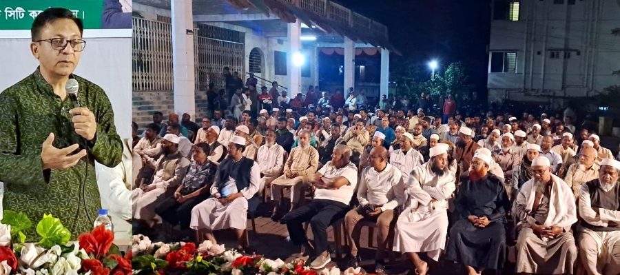 ইমাম, মোয়াজ্জিন ও খতিবদের সাথে মতবিনিময়ে খন্দকার মুক্তাদির