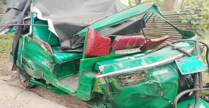 সিলেটে ট্রাক-অটোরিকশা সংঘর্ষে নিহত ১, আহত ৩