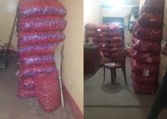 সিলেটে সোয়া ৫ লাখ টাকার ভারতীয় পেঁয়াজ জব্দ