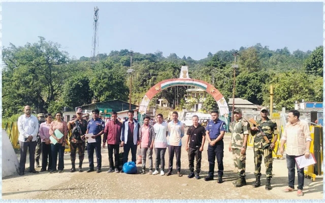 সিলেটের তামাবিল দিয়ে ৫ বাংলাদেশিকে ফেরত পাঠালো ভারত