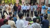 শাকসু নির্বাচন : তফসিলের দাবিতে শাবি’র প্রশাসনিক ভবনে তালা
