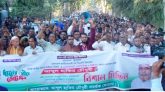 গোয়াইনঘাটে হাকিম চৌধুরীর সমর্থনে গণমিছিলে জনতার ঢল