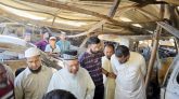 পাঠানটুলায় অগ্নিকান্ডে পুড়ে যাওয়া গ্যারেজ পরিদর্শনে মাওলানা হাবিবুর রহমান