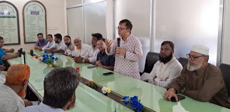 সিলেটের বিশুদ্ধ পানির সংকট ও জলাবদ্ধতা নিরসনে কাজ করবো : খন্দকার মুক্তাদির