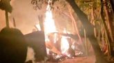 ছাতকে মুক্তিযোদ্ধার বাড়িতে হামলা-লুটপাটের পর অগ্নিসংযোগ, ঘর পুড়ে ছাই