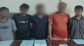 সিলেটে জুয়ার আসর থেকে ৫ জুয়াড়ী আটক