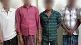 সিলেটে বাস টার্মিনাল এলাকায় ৪ জুয়াড়ী আটক