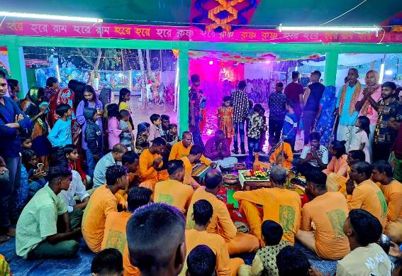 কমলগঞ্জে গঙ্গা স্নানের মাধ্যমে সম্পন্ন হলো কাত্যায়ানী পূজা
