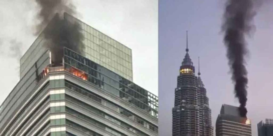 মালয়েশিয়ায় ভয়াবহ আগুন