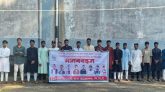 দেশ ও অন্তবর্তী সরকার নিয়ে অপপ্রচারকারীদের বিরুদ্ধে সিলেটে মানববন্ধন