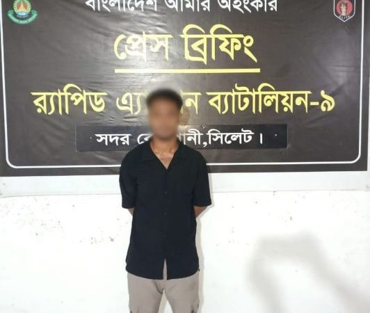 জকিগঞ্জে স্কুলছাত্রীকে গণধর্ষণ মামলার আসামী ইমরান গ্রেফতার