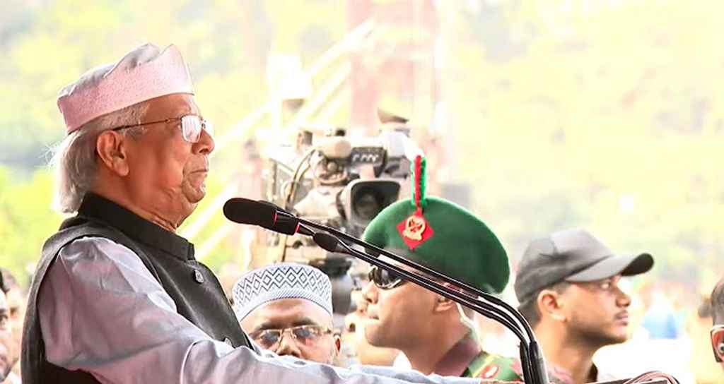 যতদিন বাংলাদেশ থাকবে, ততদিন সবার বুকে থাকবেন হাদি : প্রধান উপদেষ্টা