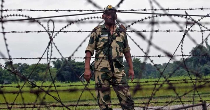 সীমান্তে অনুপ্রবেশ করায় বিএসএফ সদস্যকে ধরে নিয়ে এলো বিজিবি