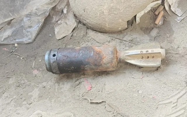 জাফলংয়ে পরিত্যক্ত অবিস্ফোরিত মর্টার শেল উদ্ধার