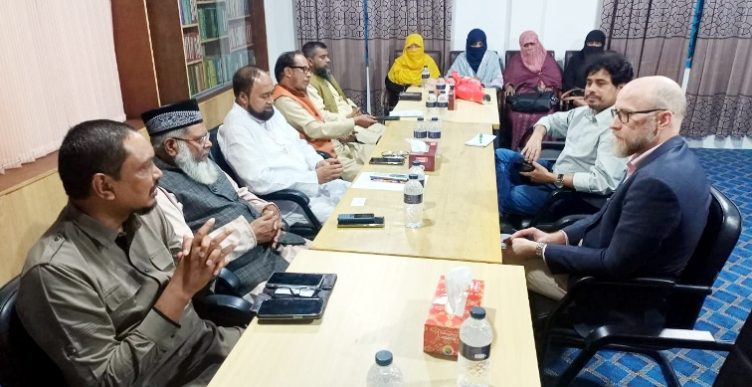 সিলেট জামায়াত নেতৃবৃন্দের সাথে ঢাকাস্থ মার্কিন দূতাবাস কর্মকর্তার সৌজন্য সাক্ষাৎ
