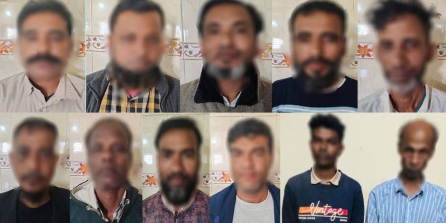 সিলেটে পুলিশের পৃথক অভিযানে ১১ জুয়াড়ী আটক