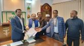 মৌলভীবাজার-৪ আসনে বিএনপি প্রার্থীর মনোনয়নপত্র দাখিল