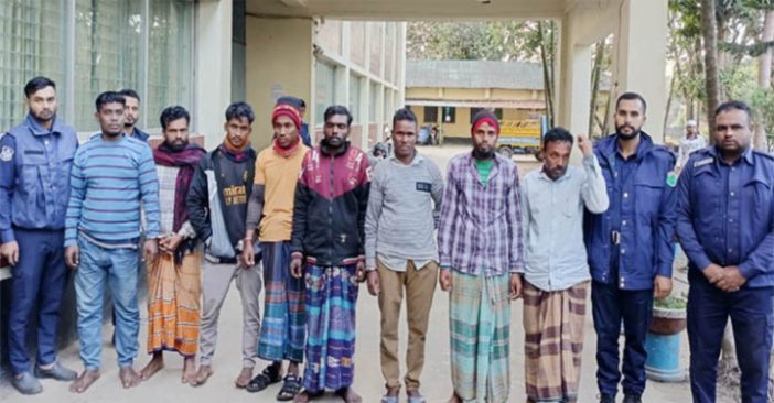 বালু-পাথর লুট, কোম্পানীগঞ্জে ৮ জনের কারাদন্ড