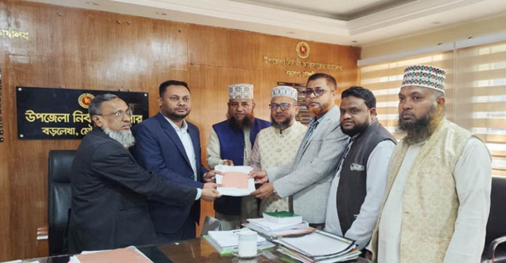 মৌলভীবাজার-১ আসনে জামায়াত প্রার্থীর মনোনয়ন ফরম সংগ্রহ