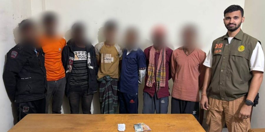 সিলেটে জুয়া খেলার অভিযোগে ৭ যুবক আটক