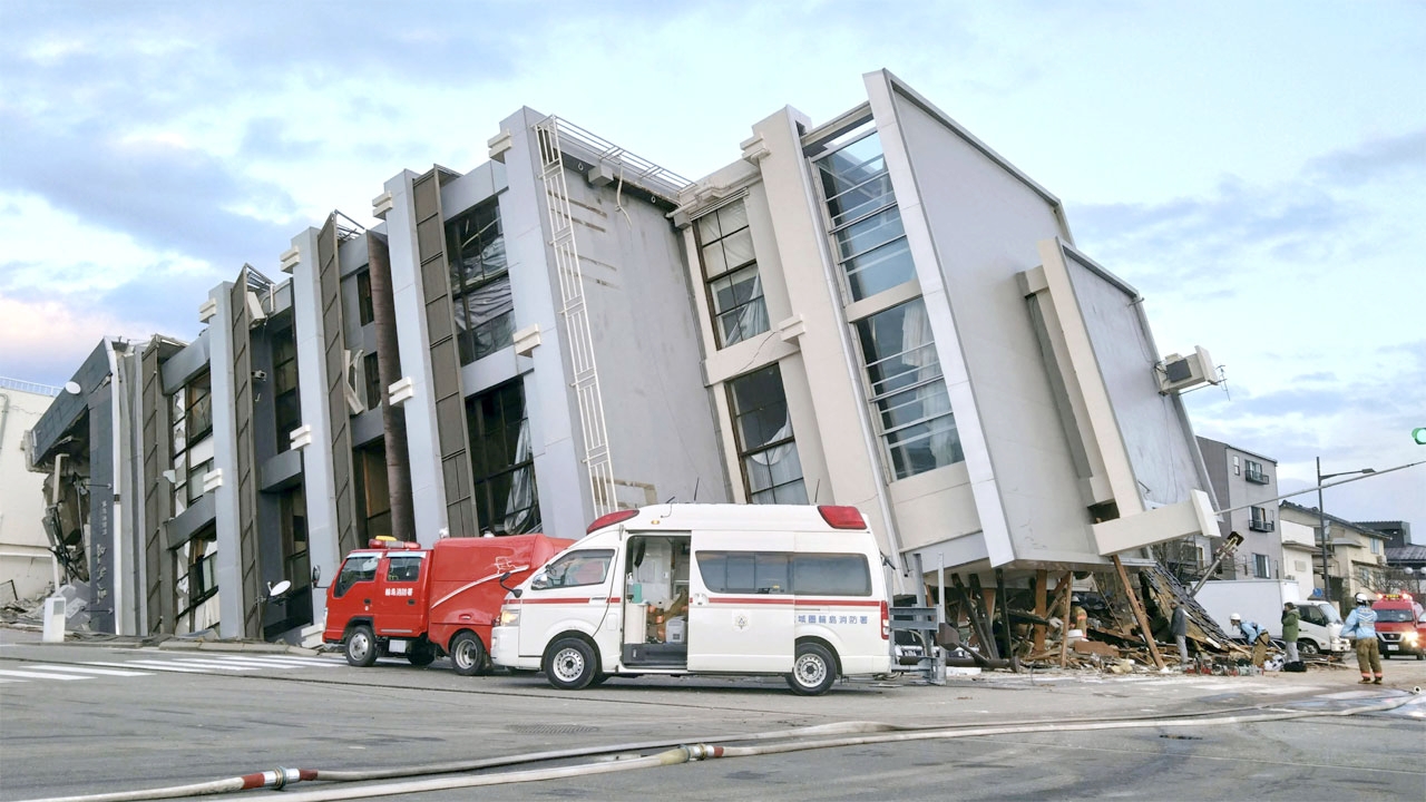 ৬ মাত্রার ভূমিকম্পে কেঁপে উঠেছে জাপান