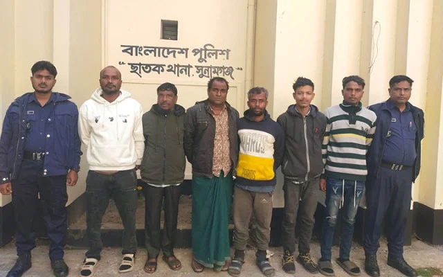 ছাতকে আওয়ামী লীগের ৬ নেতা গ্রেফতার