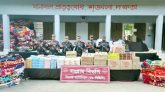 সিলেট সীমান্তে ১ কোটি ৩০ লাখ টাকার ভারতীয় পণ্য জব্দ
