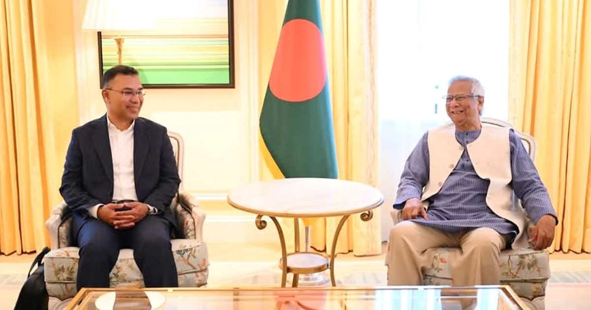 প্রধান উপদেষ্টার সঙ্গে বিকেলে  সাক্ষাৎ করবেন তারেক রহমান
