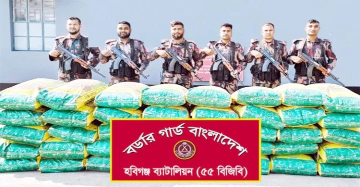 হবিগঞ্জে ৩১ লাখ টাকার ভারতীয় জিরা জব্দ