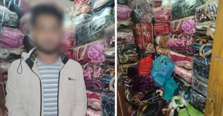 সিলেটে ভারতীয় কম্বল চকলেট ও জিরাসহ যুবক আটক