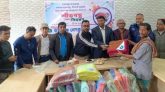 কমলগঞ্জ প্রেসক্লাবের শীতবস্ত্র বিতরণ