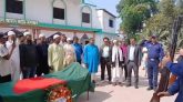 শ্রীমঙ্গলে রাষ্ট্রীয় মর্যাদায় বীর মুক্তিযোদ্ধা আব্দুল মালেকের দাফন