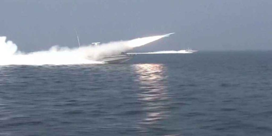 এবার সমুদ্রের নিচে থাকা মিসাইলের সুড়ঙ্গ সামনে আনল ইরান