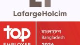 ‘টপ এমপ্লয়ার’ হিসেবে স্বীকৃতি পেয়েছে লাফার্জহোলসিম বাংলাদেশ