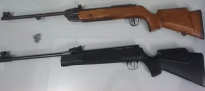 মৌলভীবাজারে বাঁশঝাড় থেকে গুলিসহ দুটি এয়ারগান উদ্ধার