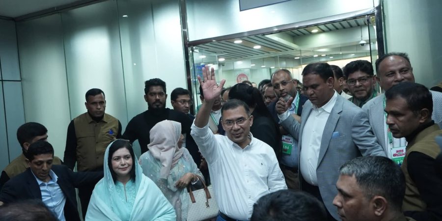 সিলেটে পৌঁছেছেন তারেক রহমান