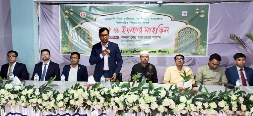 রায়নগর শিশু পরিবারের এতিমদের সাথে ইফতার করলেন জেলা প্রশাসক