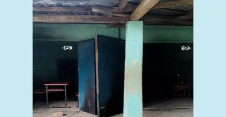 হবিগঞ্জে নির্বাচনের আগে ভোট কেন্দ্রে আগুন