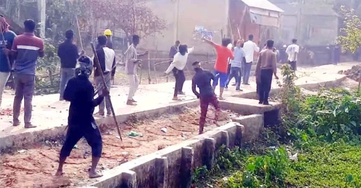 হবিগঞ্জে দু’পক্ষের সংঘর্ষে আহত ২৫